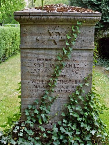 Familiengrab Rothschild, Steigfriedhof Cannstatt.